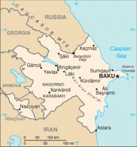 Azerbaigian mappa